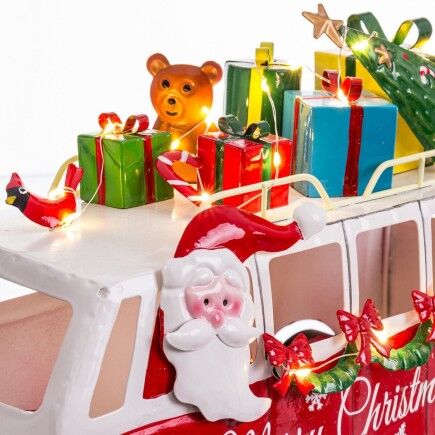 Decorazione Natalizia Multicolore Babbo Natale 31 x 13 x 21 cm