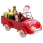 Décorations de Noël Multicouleur Père Noël 26,5 x 13,5 x 16 cm