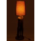 Lampe en résine noir 21x21x89.5 cm Lampe en résine noir 21x21x89.5 cm