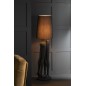Lampe en résine noir 21x21x89.5 cm Lampe en résine noir 21x21x89.5 cm