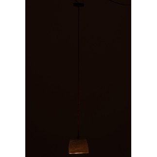 Lampe suspendue en papier blanc 20x20x15 cm