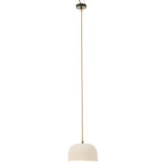 Lampe suspendue en papier blanc 30x30x15 cm