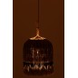 Lampe suspendue en roseau noir 45x45x50 cm Lampe suspendue en roseau noir 45x45x50 cm