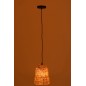 Lampe suspendue en roseau beige 20x20x26 cm Lampe suspendue en roseau beige 20x20x26 cm