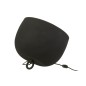 Candeeiro de mesa em metal preto 33x33x43 cm Candeeiro de mesa em metal preto 33x33x43 cm