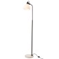 Lámpara de pie de acero negro y blanco L41*l29*H156cm