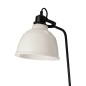 Lampada da terra in acciaio nero e bianco L41 * L29 * H156cm Lampada da terra in acciaio nero e bianco L41 * L29 * H156cm