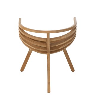 Sedia in teak naturale 70x70x70 cm