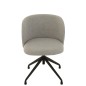 Chaise réglable en velours gris 56x48x48 cm Chaise réglable en velours gris 56x48x48 cm