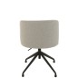 Chaise réglable en velours gris 56x48x48 cm Chaise réglable en velours gris 56x48x48 cm