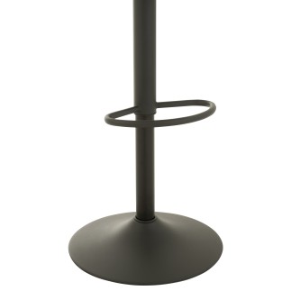 Chaise de bar en Bois Noir 40x40x105cm
