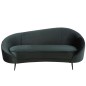 Divano a 2 posti in tessuto verde 180x85x79 cm Divano a 2 posti in tessuto verde 180x85x79 cm