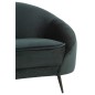 Divano a 2 posti in tessuto verde 180x85x79 cm Divano a 2 posti in tessuto verde 180x85x79 cm
