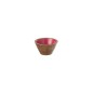 Bol en bois fucshia 10x10x6 cm Bol en bois fucshia 10x10x6 cm