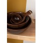 Bol en bois de manguier marron 10x10x5cm Bol en bois de manguier marron 10x10x5cm