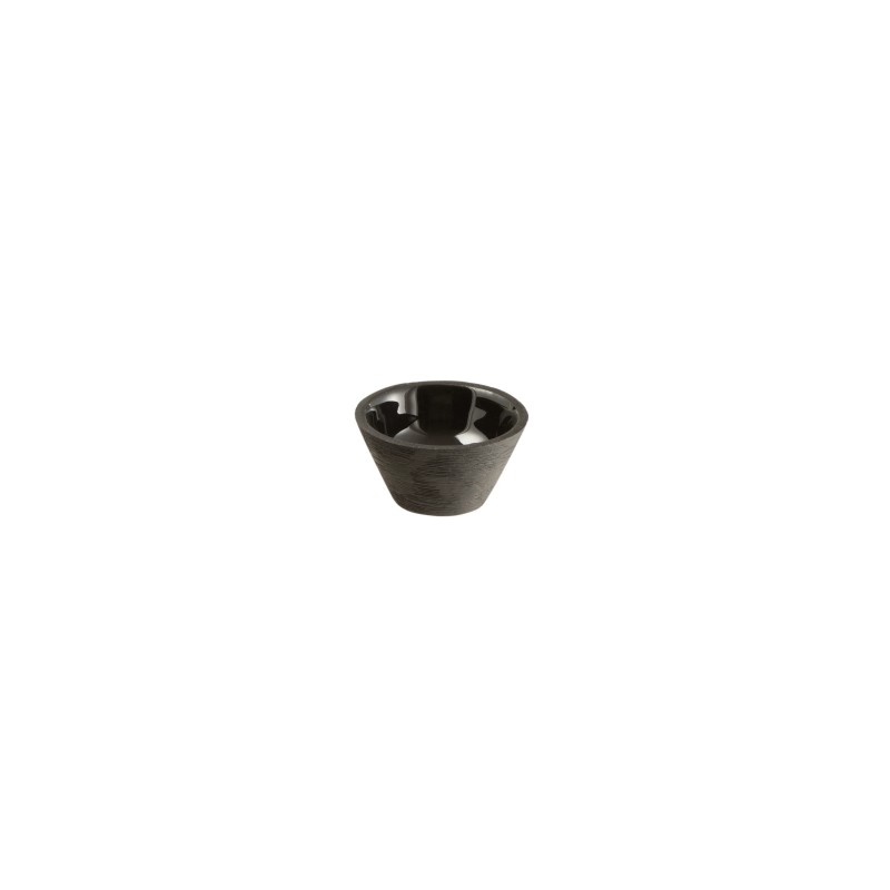 Bol de madera de mango negro de 10x10x5cm