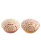 Bol en porcelaine multicouleur 12x12x6 cm (prix unitaire/vendu par 2 minimum)