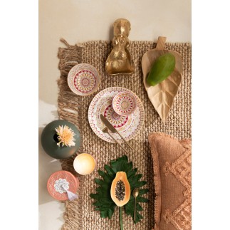Bol en porcelaine multicouleur 12x12x6 cm (prix unitaire/vendu par 2 minimum)