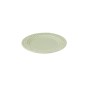 Assiette ronde en céramique vert 20x20x2 cm