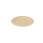 Assiette ronde en céramique rose doré 20x20x2 cm Assiette ronde en céramique rose doré 20x20x2 cm