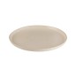 Assiette bord haut en céramique ivoire 26cm x 2cm