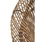 Sedia lounge in rattan con cuscino 104x82x96cm