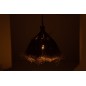 Lampe suspendue en herbes naturelles beige 55*66 cm