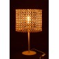 Lampada da tavolo in metallo naturale 29x29x51.5 cm Lampada da tavolo in metallo naturale 29x29x51.5 cm