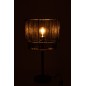 Lampe de table en métal noir 29.5x29.5x52.5 cm