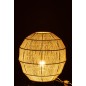 Lampe en métal blanc 34x34x39 cm Lampe en métal blanc 34x34x39 cm