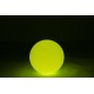 Lámpara LED exterior bola redonda de plástico blanco 39x39x38 cm
