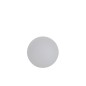 Lampada LED esterna a sfera in plastica bianca 29x29x29 cm Lampada LED esterna a sfera in plastica bianca 29x29x29 cm
