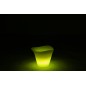 Lampe LED extérieur en forme de seau en plastique blanc 34x34x28 cm Lampe LED extérieur en forme de seau en plastique blanc 34x34x28 cm