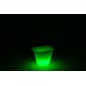 Lampe LED extérieur en forme de seau en plastique blanc 34x34x28 cm Lampe LED extérieur en forme de seau en plastique blanc 34x34x28 cm