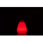 Lámpara LED exterior portátil de plástico blanco de 19x19x24 cm Lámpara LED exterior portátil de plástico blanco de 19x19x24 cm