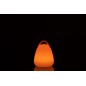 Lámpara LED exterior portátil de plástico blanco de 19x19x24 cm Lámpara LED exterior portátil de plástico blanco de 19x19x24 cm
