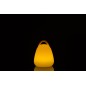 Lámpara LED exterior portátil de plástico blanco de 19x19x24 cm Lámpara LED exterior portátil de plástico blanco de 19x19x24 cm