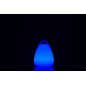 Lampe LED exterieur transportable en plastique blanc 19x19x24 cm Lampe LED exterieur transportable en plastique blanc 19x19x24 cm