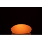Lámpara LED exterior en forma de piedras de plástico blanco de 40x32x18 cm Lámpara LED exterior en forma de piedras de plástico blanco de 40x32x18 cm