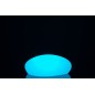 Lámpara LED exterior en forma de piedras de plástico blanco de 40x32x18 cm Lámpara LED exterior en forma de piedras de plástico blanco de 40x32x18 cm