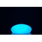 Lámpara LED exterior en forma de piedras de plástico blanco de 40x32x18 cm Lámpara LED exterior en forma de piedras de plástico blanco de 40x32x18 cm