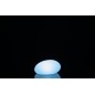Lampe LED extérieur en forme de cailloux en plastique blanc 19x24x12 cm Lampe LED extérieur en forme de cailloux en plastique blanc 19x24x12 cm