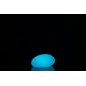 Lampe LED extérieur en forme de cailloux en plastique blanc 19x24x12 cm Lampe LED extérieur en forme de cailloux en plastique blanc 19x24x12 cm