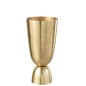 Vase thor aluminium en métal or 19x19x40 cm Vase thor aluminium en métal or 19x19x40 cm
