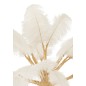 Arbre plumes avec pied en métal or 90x90x120 cm Arbre plumes avec pied en métal or 90x90x120 cm