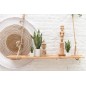 Pot de sansevieria artificiel en plastique vert 8x8x28 cm Pot de sansevieria artificiel en plastique vert 8x8x28 cm