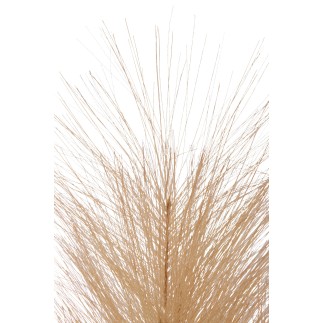 Branche de plumes en plastique orange 13x4x70 cm