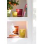 Bougie parfumée dans verre orange 55h - 12.5x12.5x15.5 cm Bougie parfumée dans verre orange 55h - 12.5x12.5x15.5 cm