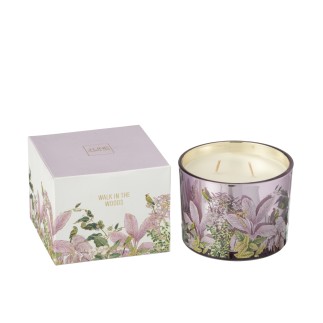 BOITE DE 40 FLEURS DE LAVANDE  10X10X13CM
