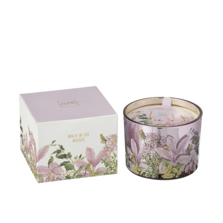 BOITE DE 40 FLEURS DE LAVANDE  10X10X13CM